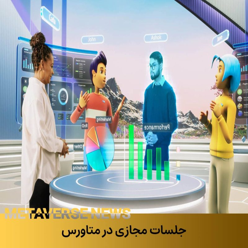 تشکیل جلسات مجازی در متاورس